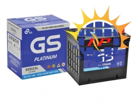 Ắc quy GS 60ah-12v khô MF55D23L