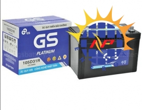 Ắc quy GS khô 12V-90Ah (MF105D31 R/L)
