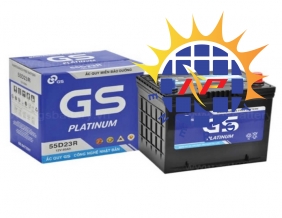 Ắc quy GS 60Ah-12V khô MF55D23R
