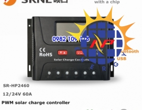 Điều khiển sạc năng lượng mặt trời PWM 60A 12V/24V auto SR-HP2460
