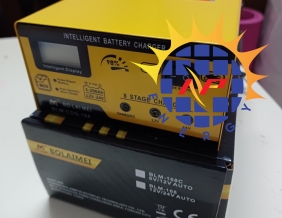 Bộ sạc bình ắc quy thông minh 12V-24V 200Ah, tự động ngắt khi đầy hãng Bolaimei BLM-168
