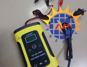 Sạc bình ắc quy thông minh 4Ah-100Ah kết hợp khử sunfat phục hồi ắc quy hiệu E-FAST
