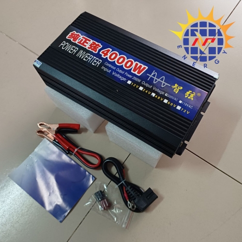 Bộ chuyển đổi điện sin chuẩn 4000w 48v sang 220v