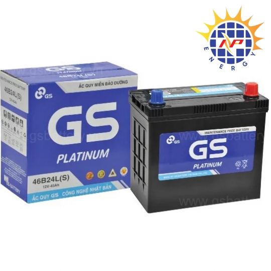 Ắc quy GS 45Ah-12V khô MF46B24L(S)