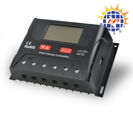 Điều khiển sạc năng lượng mặt trời PWM 40A 12V/24V auto SR-HP2440