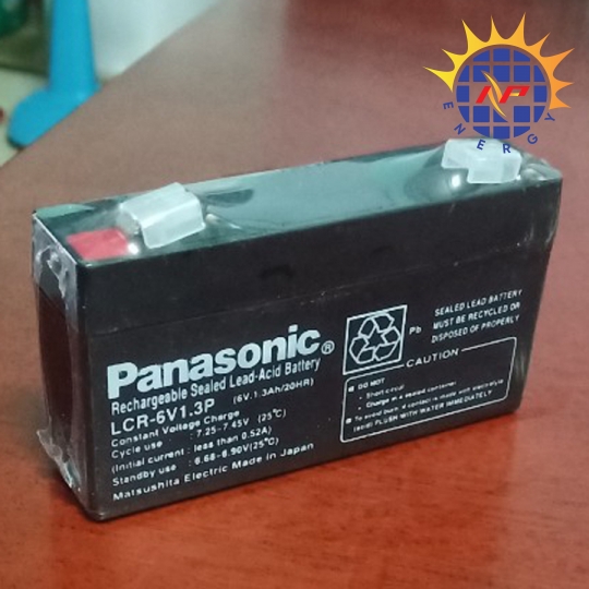 Ắc quy Panasonic 6V-1.3Ah dùng cho cân điện tử