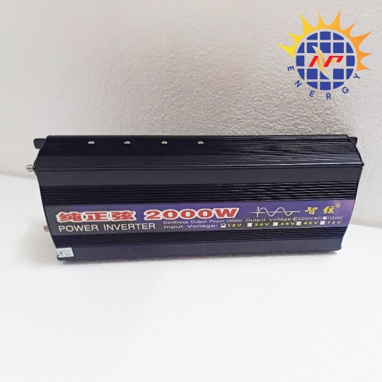 Bộ chuyển đổi điện sin chuẩn 2000w 12v lên 220v ZX 2000A