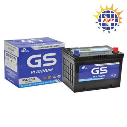 Ắc quy GS 60Ah-12V khô MF55D23R
