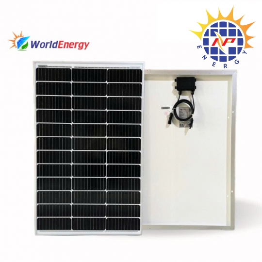 Tấm pin năng lượng mặt trời mono 100w