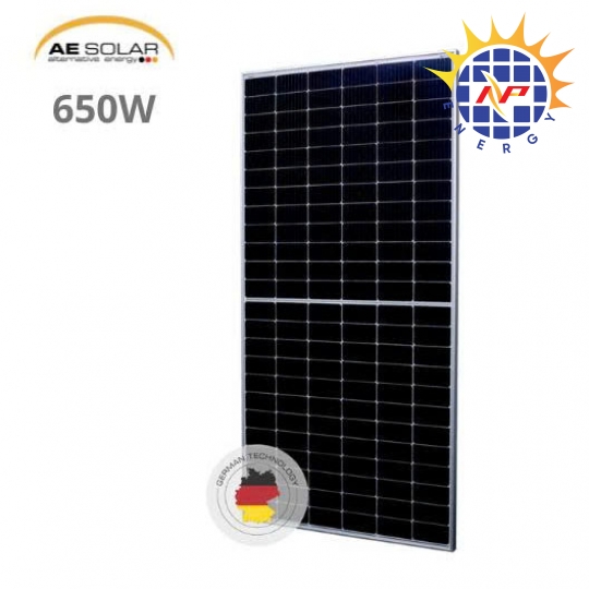 Tấm pin năng lượng mặt trời AE Solar 650W