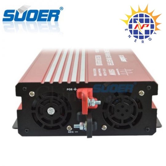 Bộ chuyển đổi điện sin chuẩn 1500W-12V sang 220V hãng Suoer