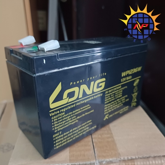 Ắc quy kín khí Long 12V-9Ah WP1236W, F2
