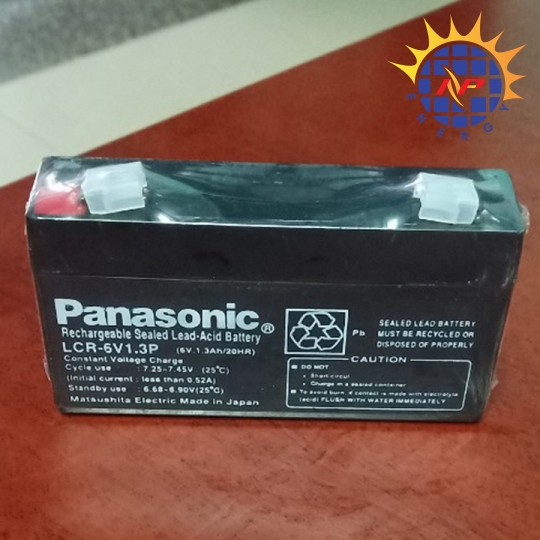 Ắc quy Panasonic 6V-1.3Ah dùng cho cân điện tử