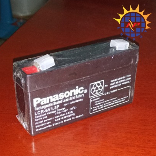 Ắc quy Panasonic 6V-1.3Ah dùng cho cân điện tử
