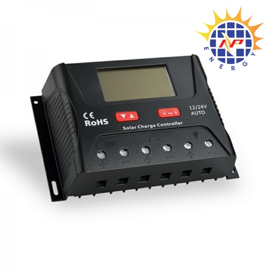Điều khiển sạc năng lượng mặt trời PWM 40A 12V/24V auto SR-HP2440