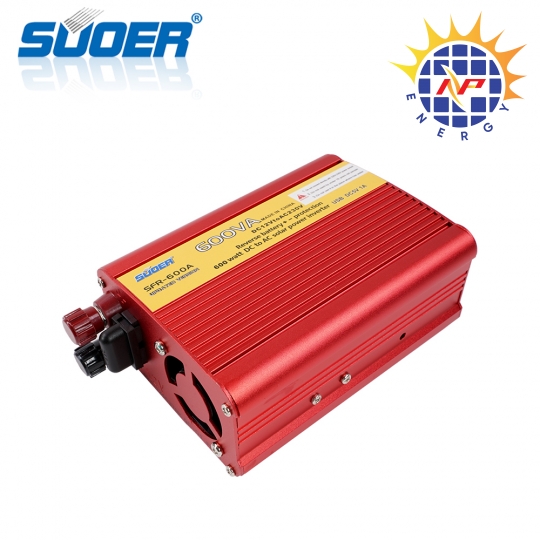 Bộ chuyển đổi điện 600w 12v sang 220v có bảo vệ ngược cực ắc quy