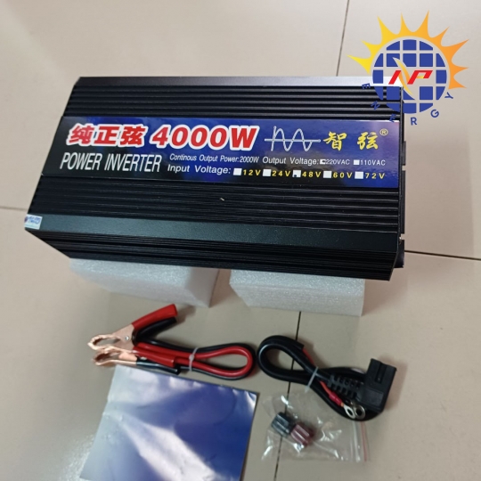 Bộ chuyển đổi điện sin chuẩn 4000w 48v sang 220v