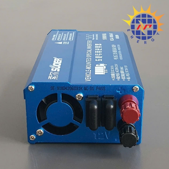 Bộ chuyển đổi điện 1000w 12v sang 220v bảo vệ ngược cực ắc quy